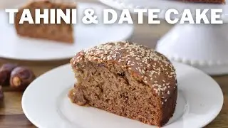 The Cake That Will Amaze You: Tahini and Date Cake
