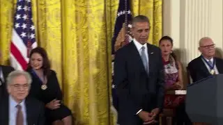 2015 File- Katherine Johnson receives Medal of Freedom
