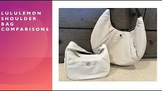Lululemon Pleated Shoulder vs. Mini Shoulder Bag 4L Comparison | What Fits