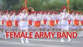 Vietnam&rsquo;s Female Military Band &ndash; Music, Discipline & National Pride 🇻🇳