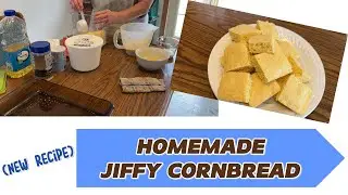 HOMEMADE JIFFY CORNBREAD MIX - NEW RECIPE