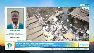 Poor Liquid Waste Management: Walantu Community Raises Alarm Over Kasoa Polyclinic Practices
