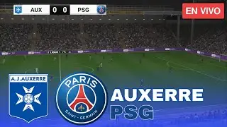 Auxerre vs PSG LIVE🔴 Ligue 1 2026 Match TODAY PES 21 Simulation