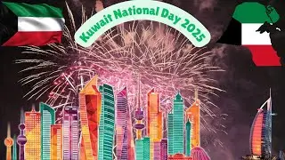 Kuwait National Day Celebration. BREATHTAKING 4K HD Fireworks Display!