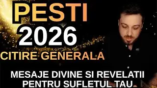 Pești ♓ 2026 🔮 Vindecare, Trezire Spirituală și Destin | Etalare Tarot Generală | Mesaj Divin