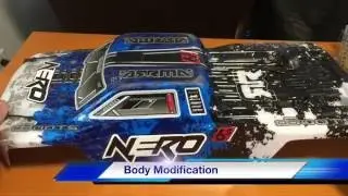 Arrma Nero 6s BLX Cheap MODS part 2 with Battery Compartment Modification