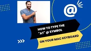 Как ввести символ @ на Mac