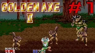 Golden Axe 2 Playthrough Stage 1 Ravaged Village ( Sega Genesis / Megadrive )