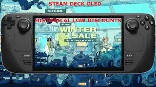 Steam Deck OLED / GREAT TOP 30 Games with Historic Low Discount in Steam Winter Sales 2025