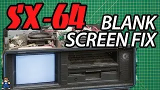 Commodore SX-64 Blank Screen Fix