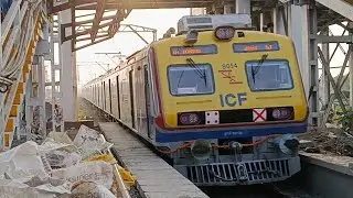 First Capture Central Railway Brand New Underslung Medha Ac Emu (8054 - 8056)