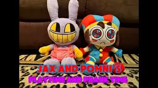 Jax and Pomni's Playtime and Prank time! #tadc #jax #pomni #tadcjax
