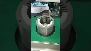 High Speed Automatic Induction Motor Stator Coil Insulation Paper Slots Insertion Machine