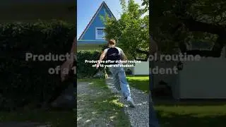 My productive after school routine as a 16 year old student