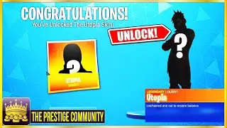 FREE SECRET SKIN 🔑 How To Unlock FREE Fortbyte Skin ''UTOPIA SKIN'' (Season 9 Free Skins Challenge)