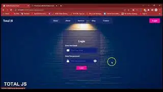 Responsive Login, Register Form and Responsive Header with Html css Javascript