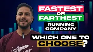 Stay with a company which can run the furthest rather than a company which runs the fastest.