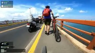 POV cycling to University in Cebu Traffic