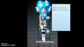 Meez emo glitches??