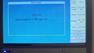 Tracing Long distance fiber using Andig 1131 OTDR....70km fiber.