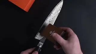 ASMR: Rolling Knife Sharpener on Chef&rsquo;s Knife (Super Satisfying)