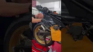 Yamaha получила новые колеса и шины! #Yamaha #gytr