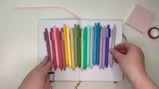 Swatching & Review of Kaco Pure Gel Pens