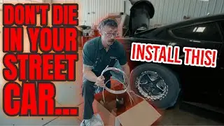 Barely Street legal S550 Mustang Installs a Race Car Fire Suppression System & Why You Should Too!