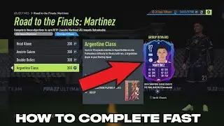 HOW TO COMPLETE RTTF MARTINEZ OBJECTIVE FAST FIFA 22