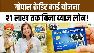 Gopal Credit Card Yojana : पशुपालकों को ₹1 लाख तक बिना ब्याज लोन, जानें पात्रता और आवेदन प्रक्रिया