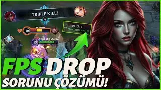 ⭐ WILD RIFT FPS DROP SORUNU ÇÖZÜMÜ! | KATARINA İLE HERKESİ DOĞRADIM! ⭐