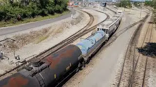 Csx Intermodel Train Southbound part. 2