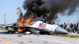 13 минут назад состоялся первый воздушный бой между американским F-16 и российским МиГ-29. Видеть