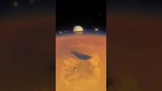 A rendered piece of Titan's surface without its clouds. #titan #saturn #space #cosmoknowledge