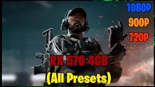 DELTA FORCE RX 570 4GB | Testando Todos os Presets (All Graphics Settings)