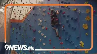 Innovative climbing wall uses sound to guide visually impaired climbers