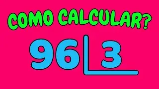 COMO CALCULAR 96 DIVIDIDO POR 3?| Dividir 96 por 3