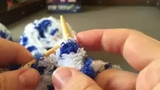 Knitting with Bernat Pipsqueak