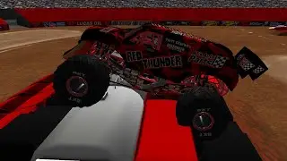 RoR Monster Jam Truck Debut: Red Thunder ({CMTL} Custom Monster Truck League & Perdue 2)