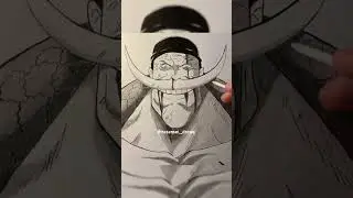 How to draw EDWARD NEWGATE AKA WHITEBEARD