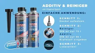 Benzin Additiv + Reiniger im Test - Sinvolle Reinigung - Einfache Anwendung