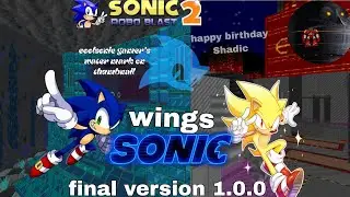 Playing around with wings sonic cuz why not