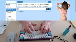 5 Minute typing test 10FastFingers | How am I doing now? April 2021