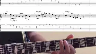 2-5-1 Jazz Licks in G - Altered , Tritone Substitution Exercise