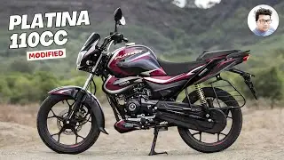 New - Bajaj Platina 110cc Bike Modified (Gat a New Look)