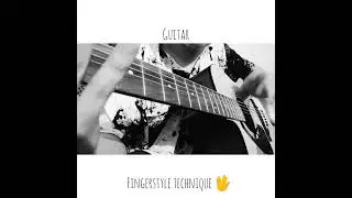 Guitar fingerstyle technique.#guitar #guitarist #fingerstyle #accoustic #music #musician