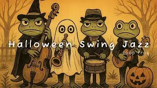 Halloween Swing Jazz: Deep Bass Flow for Focus & Chill