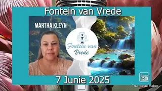 Fontein van vrede saam Martha Kleyn - I was worth dying for, He is worth living for.