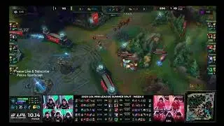 [LEAGUE OF LEGENDS Live] VICI GAMING VS EDWARD GAMING