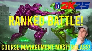 Suffocating Strategy! Dominant Ranked Win in PGA Tour 2K25! #pgatour2k25 #pga2k25 #golfgaming #golf